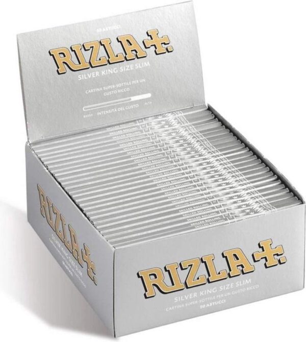 17004 Rizla King Size Silver Rolling Papers