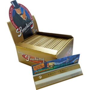 12003 Smoking Rolling Papers King Size Slim Gold