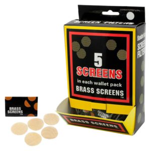 34002 Aluminium Screens 20mm for Bong and Pipe (100packs/display)
