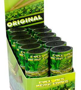 13003 Cyclones Cone Blunt, 24/Box, HEMP ORIGINAL, TPD2