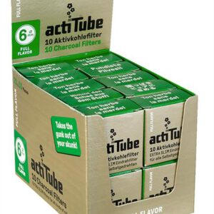 9003 actiTube Activated Carbon Filter Full Flavour Extra Slim, ø 6mm (20x 10)