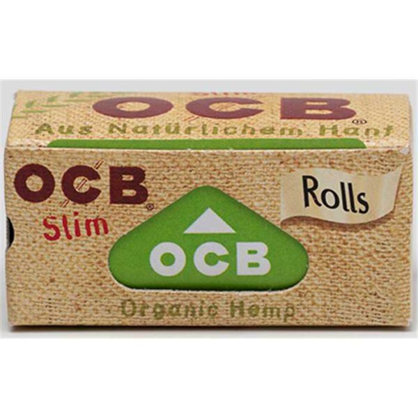 15006 OCB ORGANIC ROLLS CIGARETTE PAPER (X24)