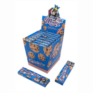 11006 Monkey King Cookies Touch and Smell Roling Papers with tips (24pcs)