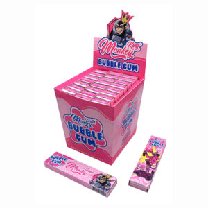 11002 Monkey King Bubblegum Touch and Smell Roling Papers with tips (24pcs)