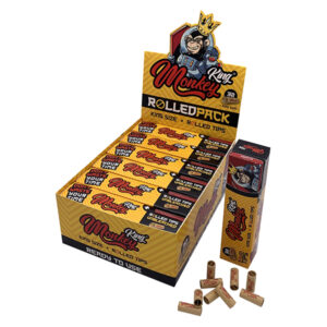 110016 Monkey Paper KS Slim + Pre Rolled Tips (24pcs/Display)