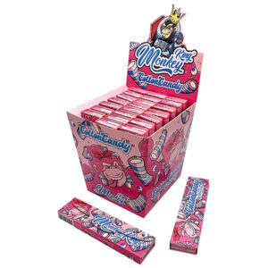 11001 Monkey King Cotton Candy Touch and Smell Rolling Papers with Tips (24 pcs)