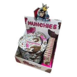 110017 Monkey King Munchies Ashtrays with KS Slim Rolling Papers and Tips (24pcs/display)