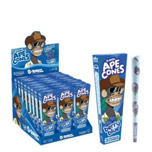 70033 G-Rollz | Ape Cones “Berry Blue” – 3 Pop Cones (24 Pack Display)