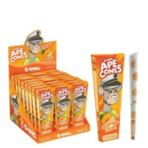 70028 G-Rollz | Ape Cones “Orange-utan” – 3 Pop Cones (24 Pack Display)