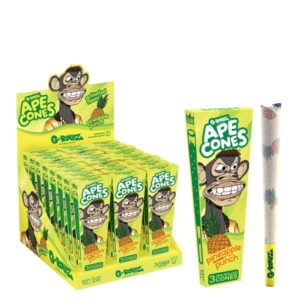 70031 G-Rollz | Ape Cones “Berry Blue” – 3 Pop Cones (24 Pack Display)