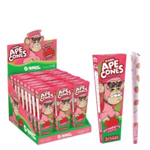 70025 G-Rollz | Ape Cones “Strawberry Swing” – 3 Pop Cones (24 Pack Display)