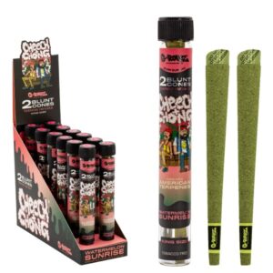 70012 G-Rollz | Blunts Cheech & Chong(TM) 2x Terpene Infused ‘Watermelon Sunrise’ (12 Pack Display)
