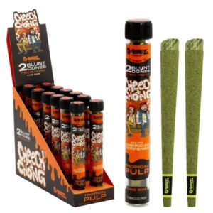 7008 G-Rollz | Blunts Cheech & Chong(TM) 2x Terpene Infused ‘Tropical Pulp’ (12 Pack Display)