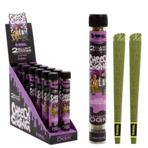 70013 G-Rollz | Blunts Cheech & Chong(TM) 2x Terpene Infused ‘Blackberry OGK’ (12 Pack Display)