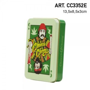 70090 G-Rollz | Cheech & Chong ‘Playing Cards’ Large Storage Box 13×8.5×3 cm