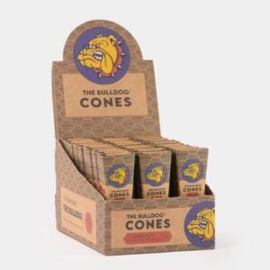 100012 The Bulldog – Cones KingSize3 Unbleached