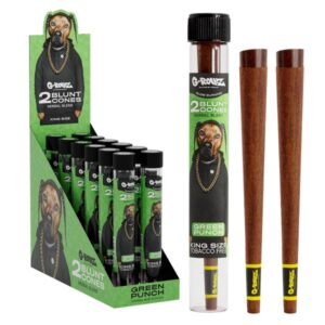7005 G-Rollz | Blunts ‘The Dog’ Terpene Infused ‘Green Punch’ (12 Pack Display, 24 Blunts)