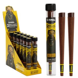 7007 G-Rollz | Blunts ‘The Dog’ Terpene Infused ‘Dutch Blend’ (12 Pack Display, 24 Blunts)