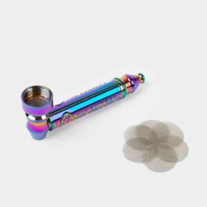 100018 The Bulldog – Metal Pipe Embossed Rainbow