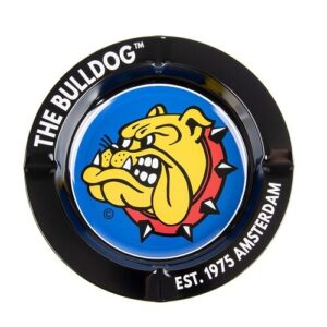 100015 The Bulldog – Ashtray Tin Black