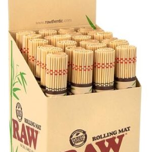 RAW Bamboo Rolling Mat, 24/Display