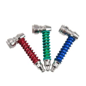 32431-129 Rings Design Metal Pipe (24 Pieces Display)
