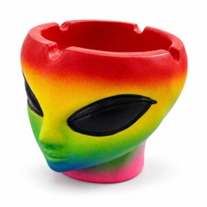 32431-94 Happy Chimp Alien Resin Ashtray