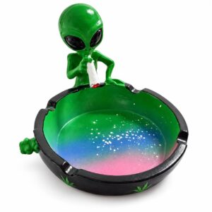 32431-101 Night Alien Resin Ashtray