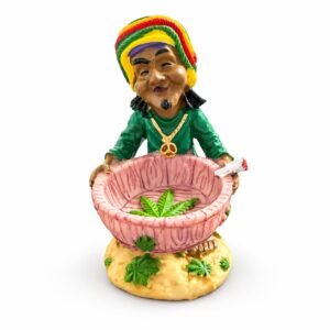 32431-107 Emerald Glow Resin Ashtray