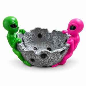 32431-104 Rainbow Rider Alien Resin Ashtray