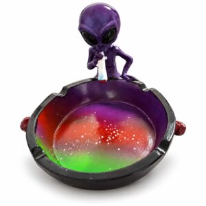 32431-102 Urban Legend Alien Resin Ashtray